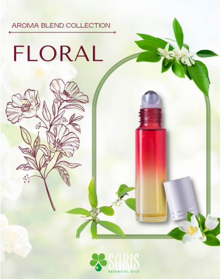Roll-on with essential oils Floral