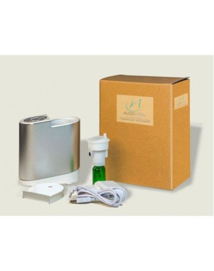 Programmable nebulizing diffuser for essential oils Argent Algovital